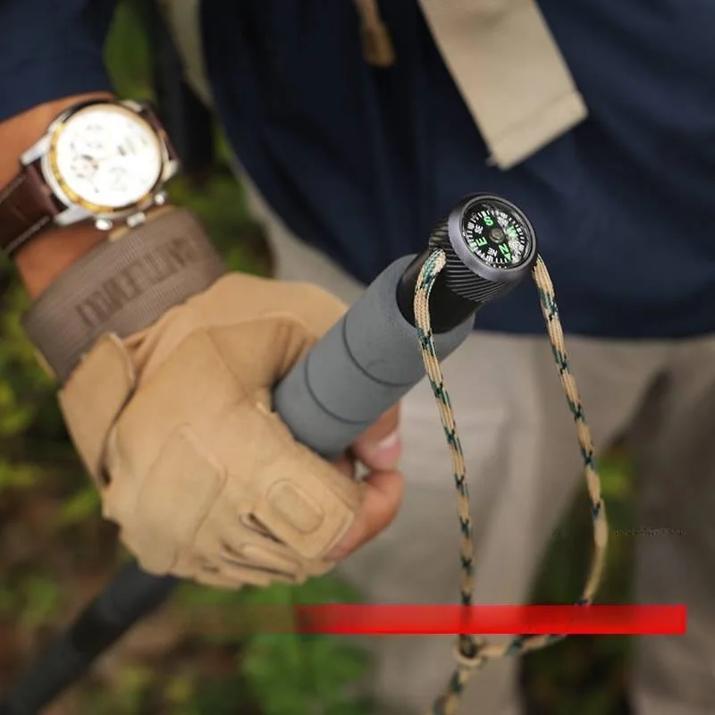 Multi-Functional Hiking and Mountain Climbing Walking Stick - Image 6