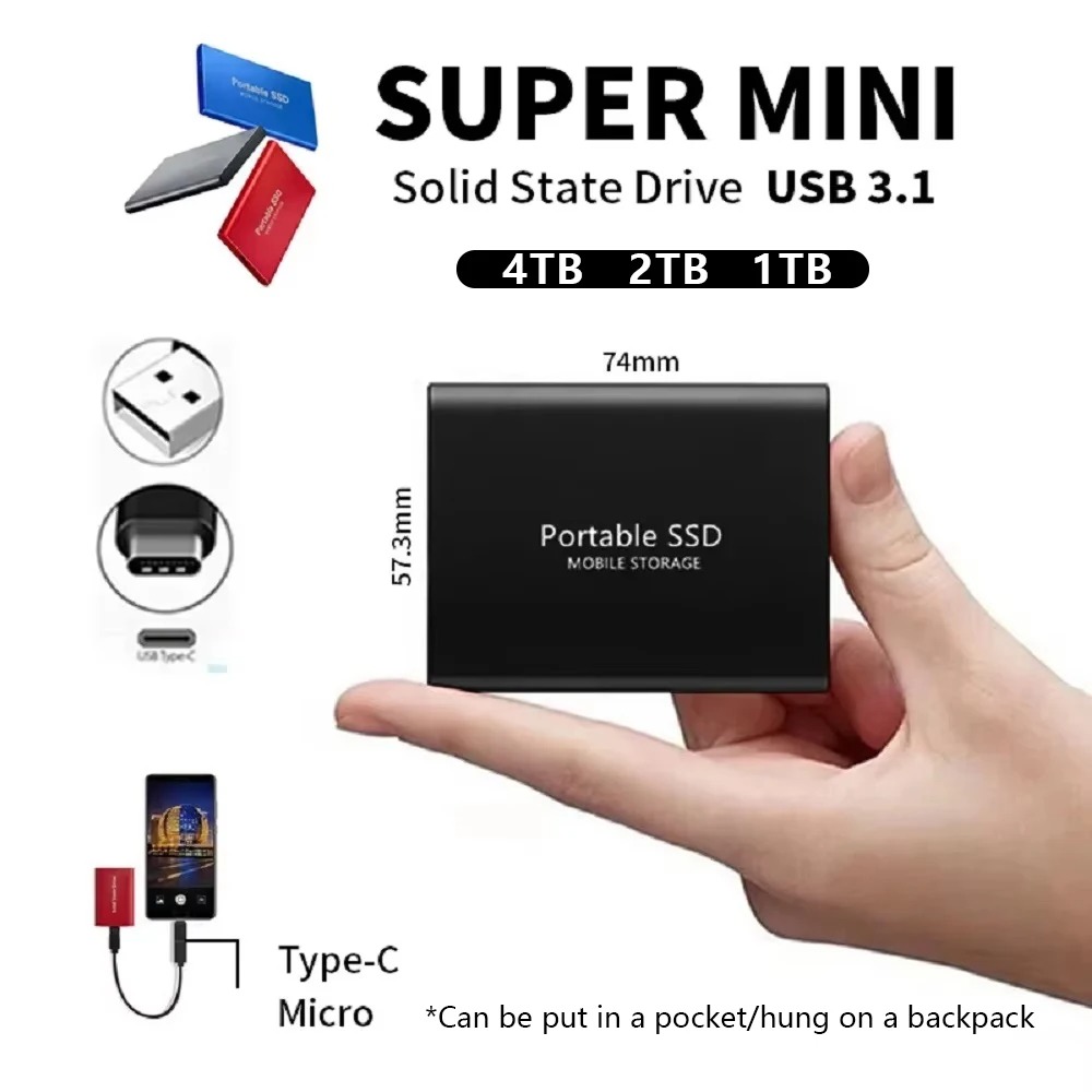 External SSD USB-C – High-Speed for Phone, Laptop & PC - Image 6