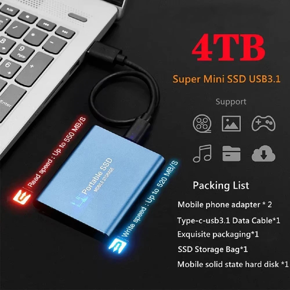 External SSD USB-C – High-Speed for Phone, Laptop & PC - Image 5