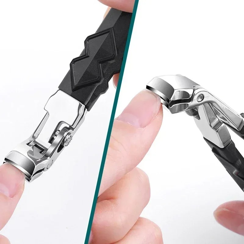 Professional Stainless Steel Toenail Clippers for Seniors - Image 3