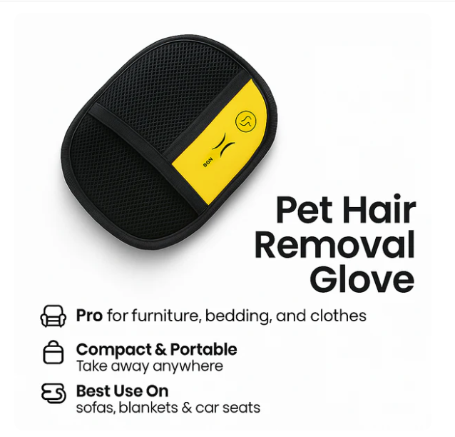 Pet Hair Removal Gloves – Easy Grooming - Image 2